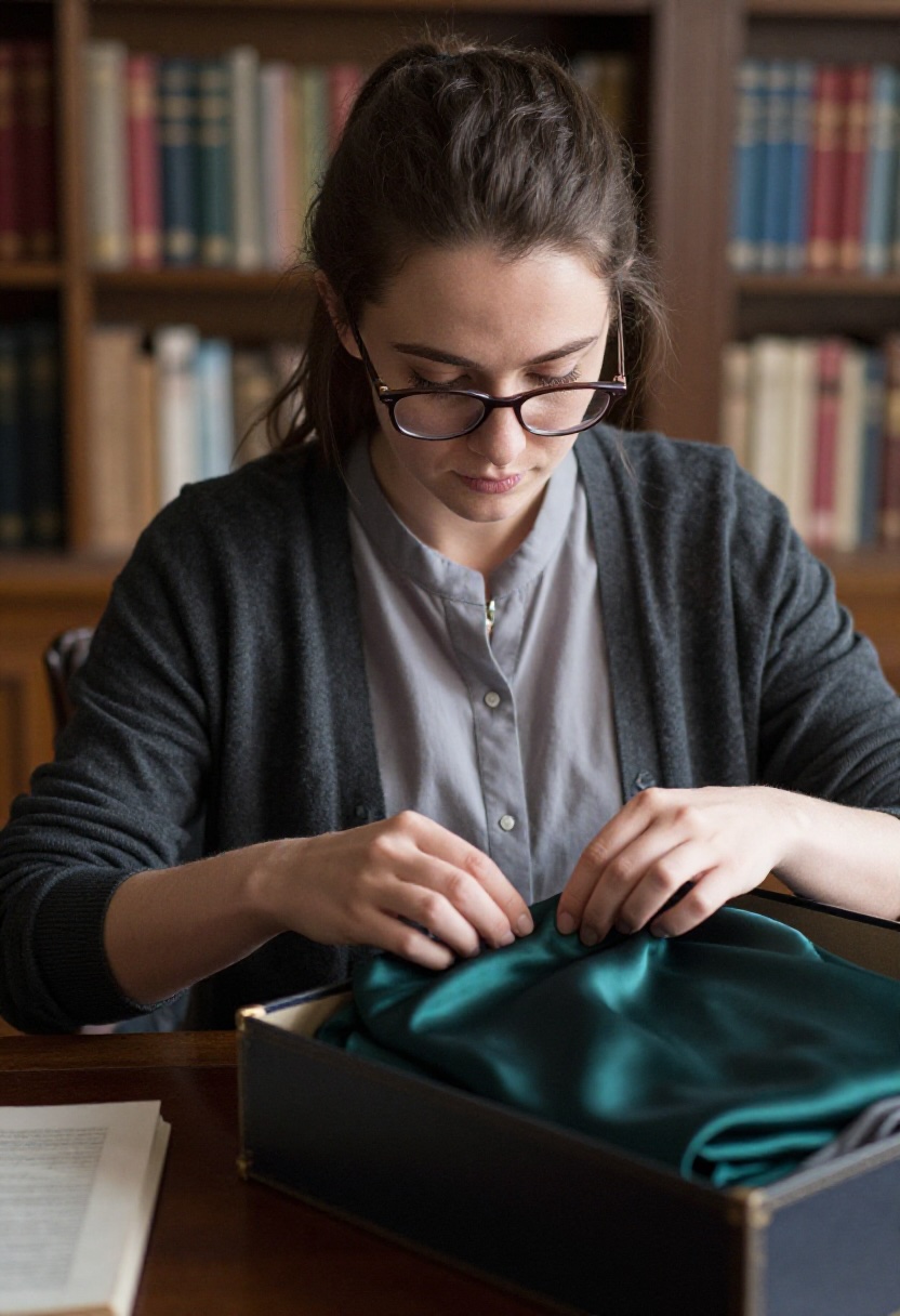 The Silk Thread — Examining the dress